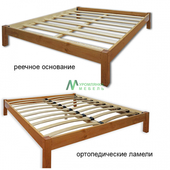 Кровать  Волна резная